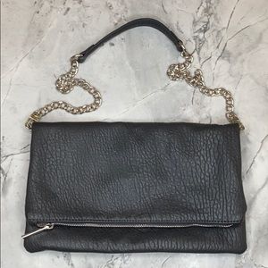 Black Shoulder Flap bag